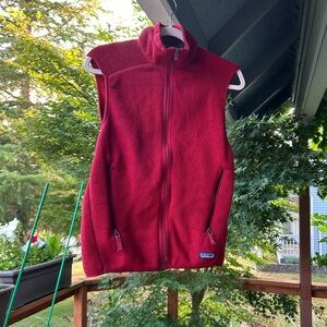 Men’s Vintage Patagonia Synchilla Red Fleece Vest